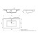 Quartz shell Uperwood Parma Quartz, 85 cm, gray matte, concrete