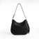 Female bag on one shoulder, on a zipper, black color