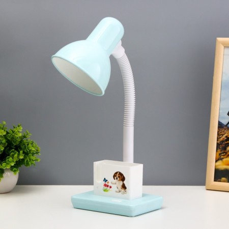 Juni table lamp E27 40W Blue 14x14x40.5 cm Risalux