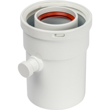 SCA-6010-000101 chimney element, vertical condensate collection, DN60/100