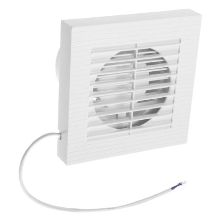 Exhaust Zein Lof-10, D = 100 mm, 220 V, 15 W, with blinds, white-5