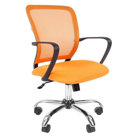 Office chair "Chairman" 698 TW-66 chrome, orange