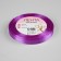 Satin ribbon, 10 mm × 23 ± 1 m, color violet №255