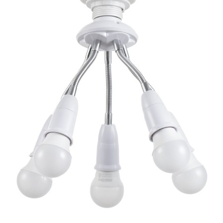 Sindle Penta Lamp E27/(5he27) 15W white 8x8x22cm Bayerlux-1