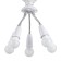 Sindle Penta Lamp E27/(5he27) 15W white 8x8x22cm Bayerlux
