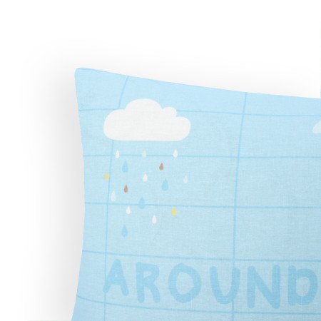Pillowcase "Ethel" Around the World 50x70 cm, 100% cotton, calico-2