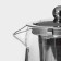 Glass teapot with metal sieve Magistro "Darcy", 950 ml