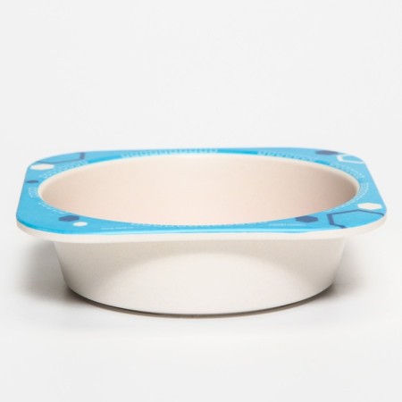 Children's bowl, bamboo, transformers-2