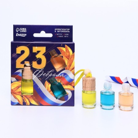 Flavorings in a car (3 pcs) "shiny victories", citrus, coffee, new car-2