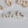 Decor for creativity plastic "Queen" gold with rhinestones 1.9x5x0.3 cm