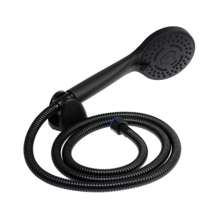 Soul mixer Zein Z3844, one -leaf, shower set, watering can 5 modes, black-7