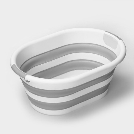 Fighting pelvis "Flex", 25 l, 54 × 38.5 × 7 cm, smoky color-1