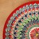 Largan Rishtan ceramics "Patterns", 32 cm, red