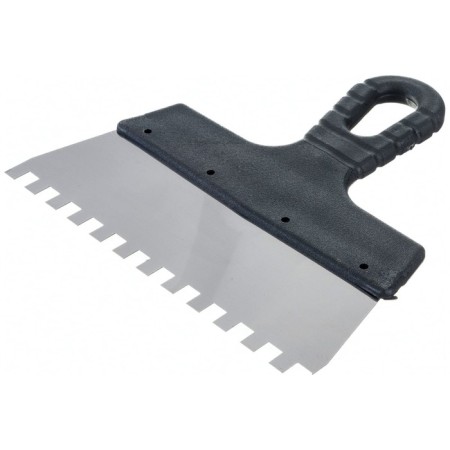 Sparta 85122 spatula, 8x8 mm tooth, stainless steel, plastic handle, 200 mm-1