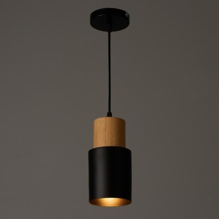 Bayerlux lamp "Cup" E27 40W black 10x10x19.8 cm-2