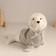 Decor "White Seal in a jacket with a hood" 16x25x19 cm