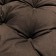 Billy swing pillow, diameter 60 cm, brown color