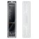 Frame under the license plate Pro, silicone with metal. Osnovaya, 1 pc., Fended, white Adfc035