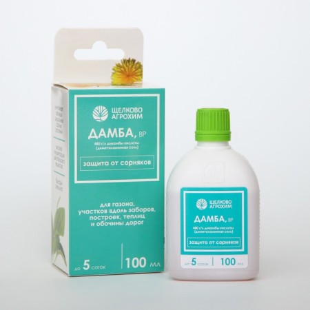 Continuous herbicide to destroy the weeds of Dam, BP, 100ml
