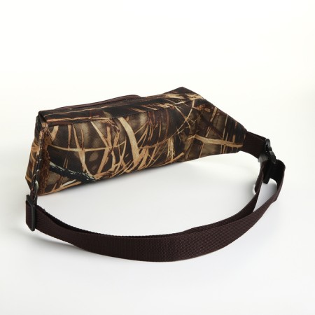 Lightning waist bag, outer pocket, khaki color/camouflage-2