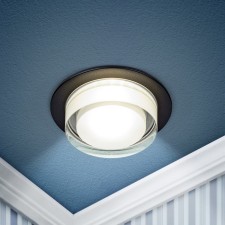 Lamp Built -in era DK107, IP20, 12W, 92x40 mm, color black
