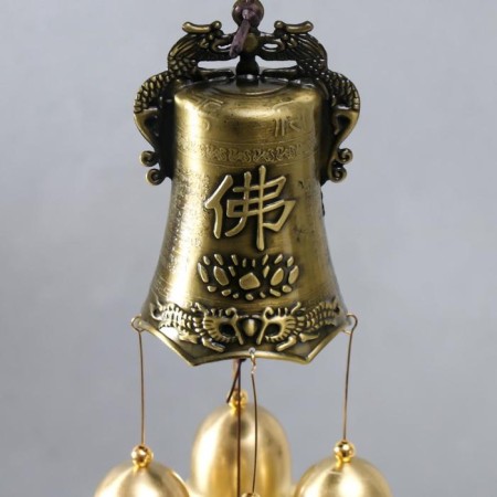 Wind Music Metal "Big Bell" 4 bells 60 cm-2