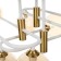 Cel and Cyrus 9XG9 white-gold 80x80x41 cm