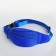 Lightning waist bag, 2 pockets, blue color
