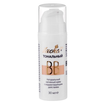 Tonal BB cream "Sashel", natural, 30 ml-1