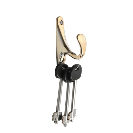 Furniture hook Cappio Standart, one -rod, gold-1