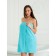 Pareo female for the sauna, size s-l, blue color