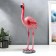 Souvenir Polystone "Pink Flamingo on the Stone" MIX 45.5x22x10 cm