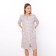 Women's robe, coffee color, size 54