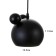 Bayerlux lamp "Barney" 3he27 40W black 21x51x21-120cm