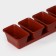 A set of flower pots with a tray Darel Plastic, 750 ml, 53 cm, 5 pcs, terercot color