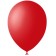 Latex ball 12 ", pastel, set 100 pcs., Red color