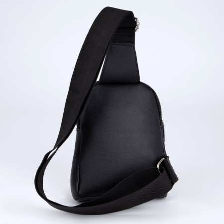 Youth bag over the shoulder Keep Distance, black color-4