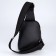Youth bag over the shoulder Keep Distance, black color