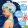 Baby hat for navigation “Flamingo on flower”, silicone, girth 46-52 cm