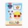 Cardboard color, A4, 10 sheets, 10 colors, non -unilateral, in a folder, 220 g/m², puppy patrol