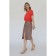 Skirt with a cut, size 44