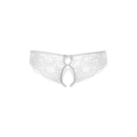 Lace panties with Erolata access, white color, size 42-44-8
