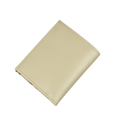 Wallet, button, 6 pockets, 1 section for trifles, n/k beige python/beige matte-5