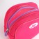 Cosmetic bag Dor mesh, 14*6.5*14, lightning department, raspberry