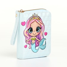 Lightning wallet, blue color
