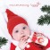A bottle for feeding “My 1 New Year”, classic throat, 150 ml., 0 months, cylinder, handles, fire packaging, crumb I