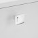 Cabinet of hinged "psh note 70" horizontal with a holder for paper, 70 x 19 x 20 cm