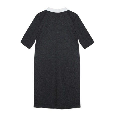 Female dress, size l, color Black melange-5