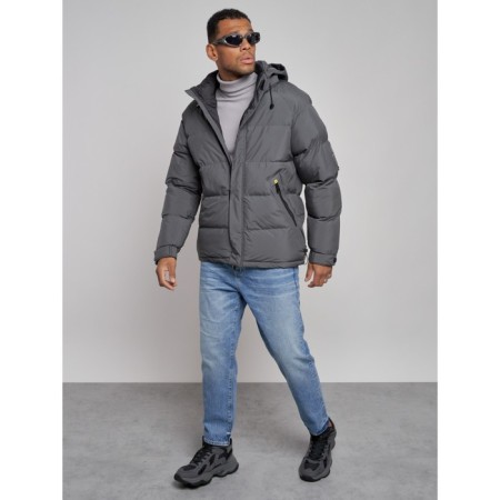 Sports Bologna male winter, size 50, color gray-10