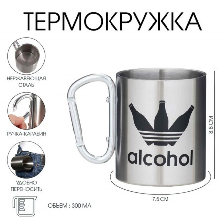 Thermal circle, 300 ml, Alcohol carbine